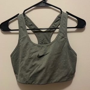 Large Grey Nike sports bra